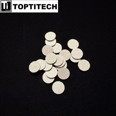 נייר סיבי טיטניום φ10*1 מ"מ מצע עמיד בטמפרטורה גבוהה